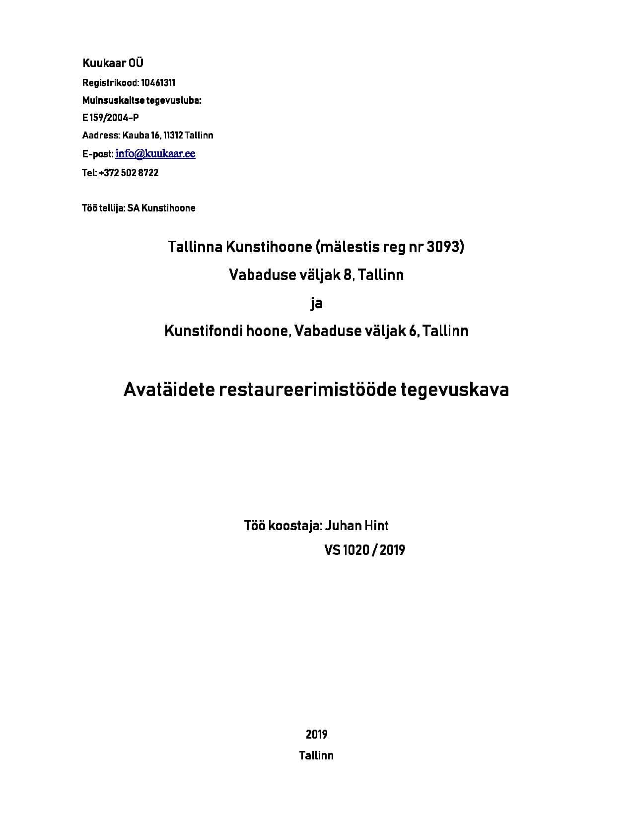 Tegevuskava